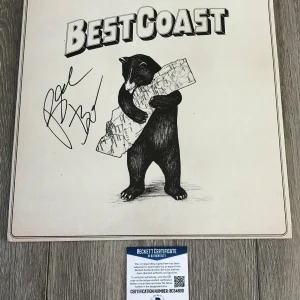 BEST COAST BETH & BOBB SIGNED AUTOGRAPH THE ONLY PLACE ALBUM w/PROOF BECKETT COA