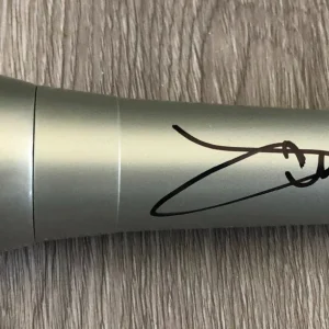 JAKE OWEN SIGNED AUTOGRAPH MICROPHONE B w/EXACT PROOF & BECKETT BAS COA