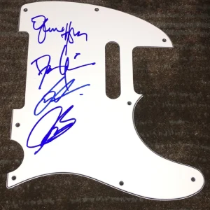 BLACK COUNTRY COMMUNION SIGNED AUTOGRAPH GUITAR PICKGUARD JOE BONAMASSA +3