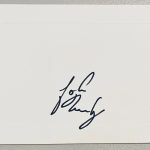 New ListingJohn F Kennedy Jr Signed Autographed 4.5 x 6 Card JSA LOA