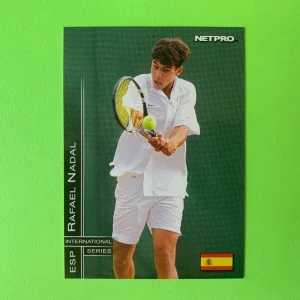 Rafael Nadal 2003 Netpro Tennis Rookie Card #77
