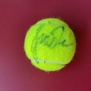 Elena Rybakina Slazenger Wimbledon Tennis Ball Signed Auto Beckett LOA Letter