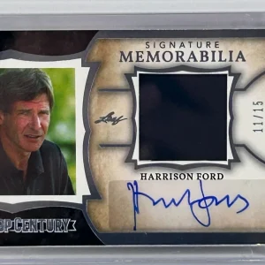 HARRISON FORD Signed Wardrobe 2022 Panini Leaf pop Centry Card 11 of 15
