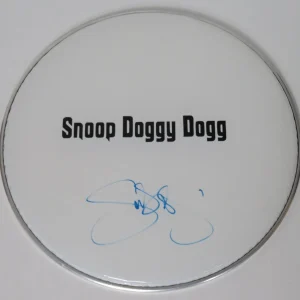 Snoop Doggy Dogg SNOOP DOGG Signed Autograph Auto 14" Drumhead Drum Head JSA
