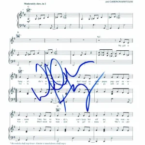 Walker Hayes Signed Autograph Fancy Like Sheet Music - Country Stuff the Album
