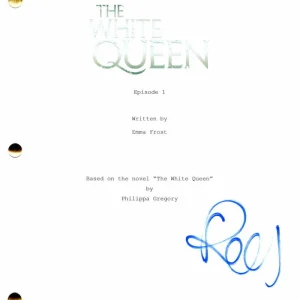 Rebecca Ferguson Signed Autograph The White Queen Full Pilot Script - Silo Babe