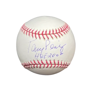 Tony Perez Signed Autograph OMLB Baseball Ball with HOF 2000 inscription