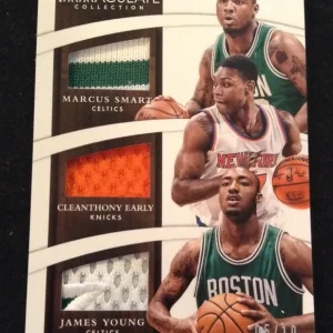 2014-15 Immaculate Marcus Smart Early James Young RC TRIPLE PATCH #'D 5/10 Ssp
