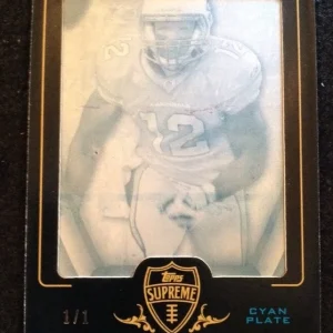 1/1 2010 Topps Supreme #68 Andre Roberts Rc Cyan Printing Plate 1/1
