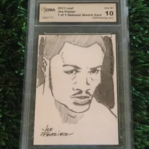 2011 LEAF SKETCH CARD JOE FRAZIER NATIONAL CONVENTION EDITION KEVIN-JOHN
