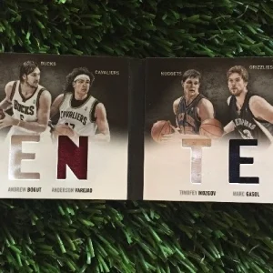 2011-12 Preferred CENTER Book #1 BARGNANI BOGUT VAREJAO MOZGOV GORTAT #ED /199
