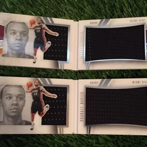 (2) SHABAZZ NAPIER 2014-15 Panini Preferred Playbook BOOK Jumbo RC Jersey /99
