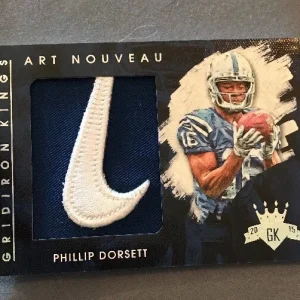 2015 Gridiron Kings Art Nouveau Materials Brand Logo PHILLIP DORSETT 1/1
