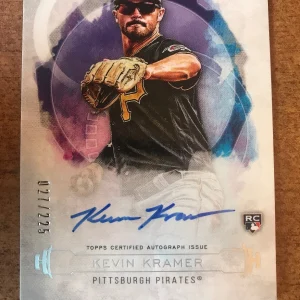 2019 Topps Inception Kevin Kramer Autograph#'d/225 - Pittsburgh Pirates

