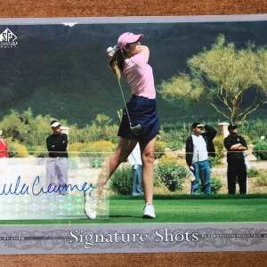 2005 SP Signature Golf Signature Shots Paula Creamer Auto
