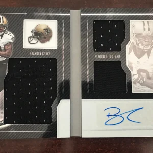 2016 Panini Playbook Brandin Cooks Auto Jersey 76/99
