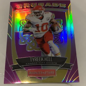 Tyreek Hill 2017 Rookies and Stars Crusade Purple 10/49 RC EBAY 1/1 Jersey #
