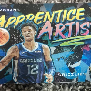2019-20 COURT KINGS ROOKIE APPRENTICE ARTIST #19 BASKETBALL JA MORANT GRIZZLIES
