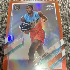 TJ CLARK RC 2021-22 TOPPS CHROME OVERTIME ELITE OTE ORANGE SSP! 25/25 READ