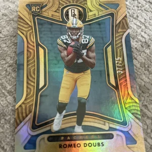 2022 Gold Standard Football Romeo Doubs Rc #134 Platinum Parallel /75 Packers
