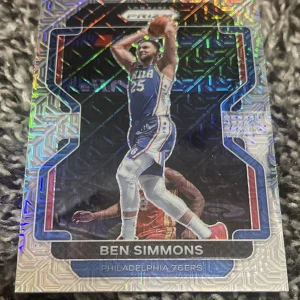 2021-22 Panini Prizm Basketball Ben Simmons MOJO Prizm Ref 12/25 Nets NBA