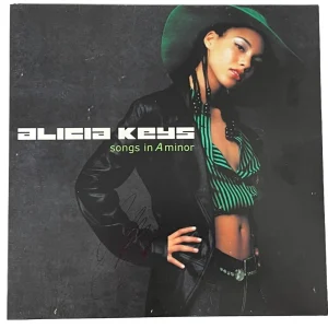 ALICIA KEYS SIGNED SONGS IN A MINOR ALBUM VINYL AUTOGRAPH BECKETT BECKETT
