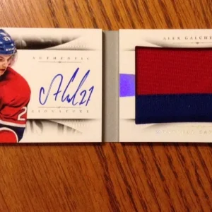 13-14 National Treasures Alex Galchenyuk Auto/Patch RC Booklet 6/49 Sick Patch
