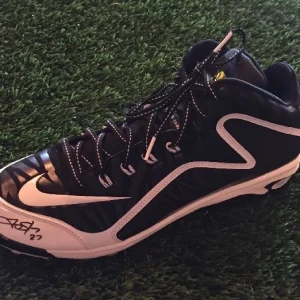 TREVOR STORY Signed BLACK NIKE AIR SWINGMAN BASEBALL CLEAT JSA/COA P34432