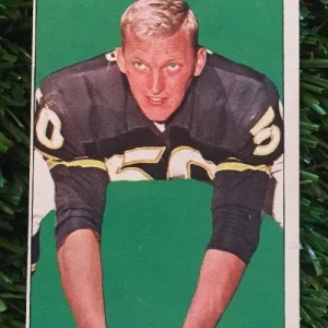 1965 Topps Football Jim Otto #145 Set Break See Pics
