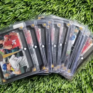 (13) 2012 BOWMAN DRAFT #TP-HH JOSH HAMILTON / BRYCE HARPER DUAL TOP 10 PICKS LOT
