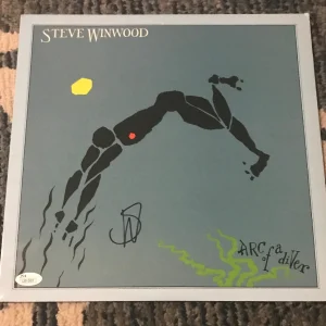 STEVE WINWOOD SIGNED ARC OF A DIVER RECORD ALBUM JSA COA
