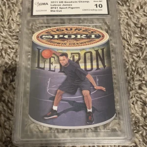 2011 Goodwin Champions Lebron James Figures Of Sport GMA 10, Rare ?