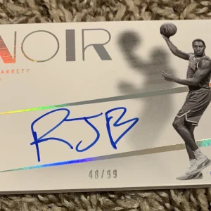 2019-20 panini noir basketball RJ Barrett Auto ???? 48/99 SHADOW
