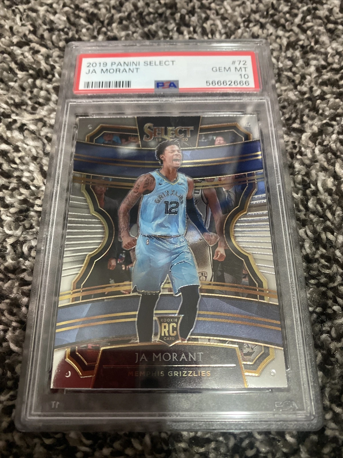 2019 Select #72 Ja Morant RC PSA 10 | Autographia