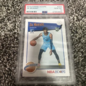 ?2019 JA Morant NBA Hoops Psa 10 Gem Mint # 297 HOT PSA 10
