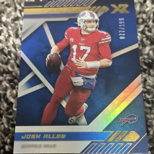 2020 PANINI XR NFL Football BLUE SP JOSH ALLEN 98 Buffalo BILLS #D 77/199
