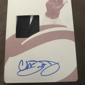 2019 Panini Immaculate Christian Stewart Patch Auto PRINTING PLATE 1/1 Tigers
