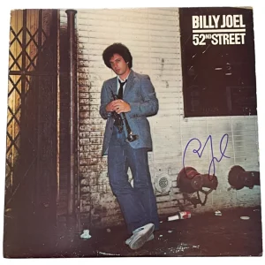 BILLY JOEL SIGNED 52ND STREET VINYL ALBUM LP AUTHENTIC AUTOGRAPH BECKETT
