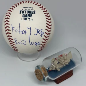 Keibert Ruiz signed Rawlings Futures Baseball JSA Dodgers FULL NAME AUTO A893