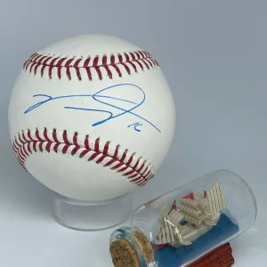 Victor Robles signed Rawlings OML Baseball JSA COA Nationals All Star A1842