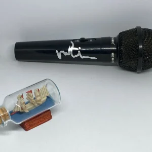 Martin Lawrence signed Microphone JSA COA Bad Boys Actor Comedian Rare Bold Z534
