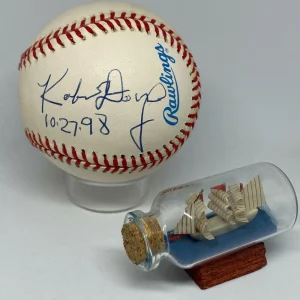 Robert Downey Jr signed Rawlings OAL Baseball JSA LOA Vintage Auto Iron Man K8
