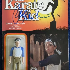 Ralph Macchio signed Action Figure JSA COA The Karate Kid Daniel LaRusso Z754
