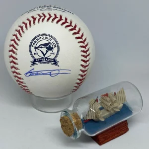 Vladimir Guerrero Jr signed Rawlings Blue Jays Logo Baseball JSA COA Auto A47