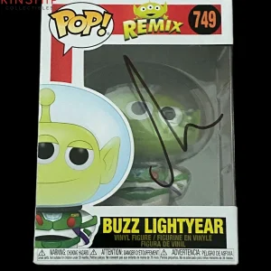 Tim Allen signed Funko Pop JSA COA Buzz Lightyear Toy Story Auto Actor Z955
