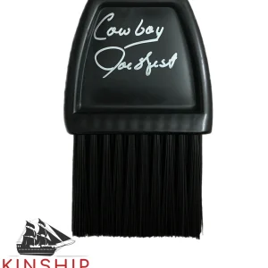 Joe West signed Umpire Brush JSA COA Rare Auto Inscribed Cowboy HOF ZQTY
