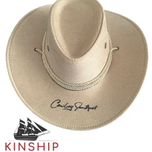 Umpire Joe West signed Cowboy Hat JSA COA Inscribed HOF Auto Rare ZQTY