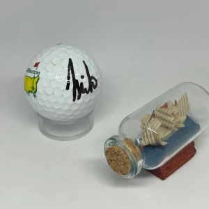 Mito Pereira signed Masters Logo Golf Ball JSA COA Presidents Cup Auto A2542
