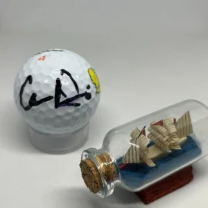 Cameron Davis signed Masters Logo Golf Ball JSA COA Presidents Cup Auto A2547