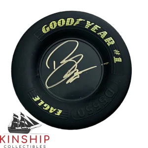 Bubba Wallace signed Goodyear Mini Tire JSA COA Nascar Auto Rare T4
